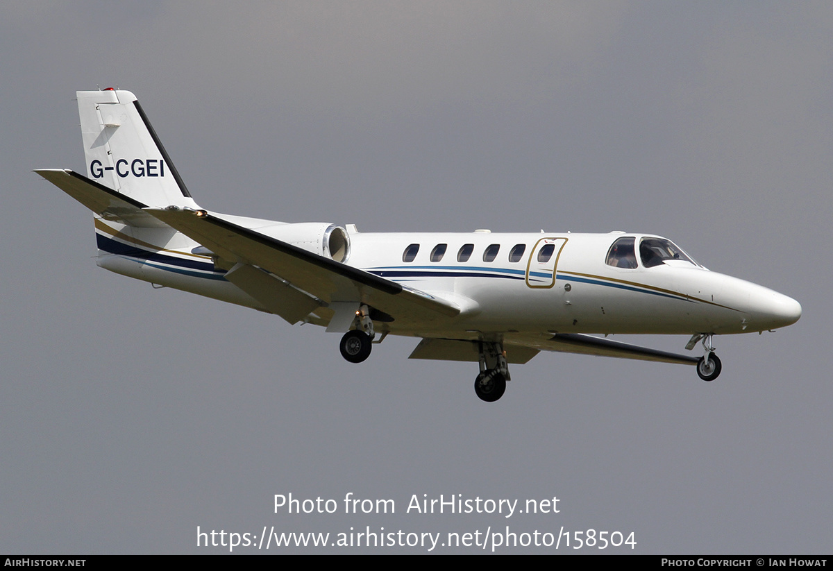 Aircraft Photo of G-CGEI | Cessna 550 Citation Bravo | AirHistory.net #158504