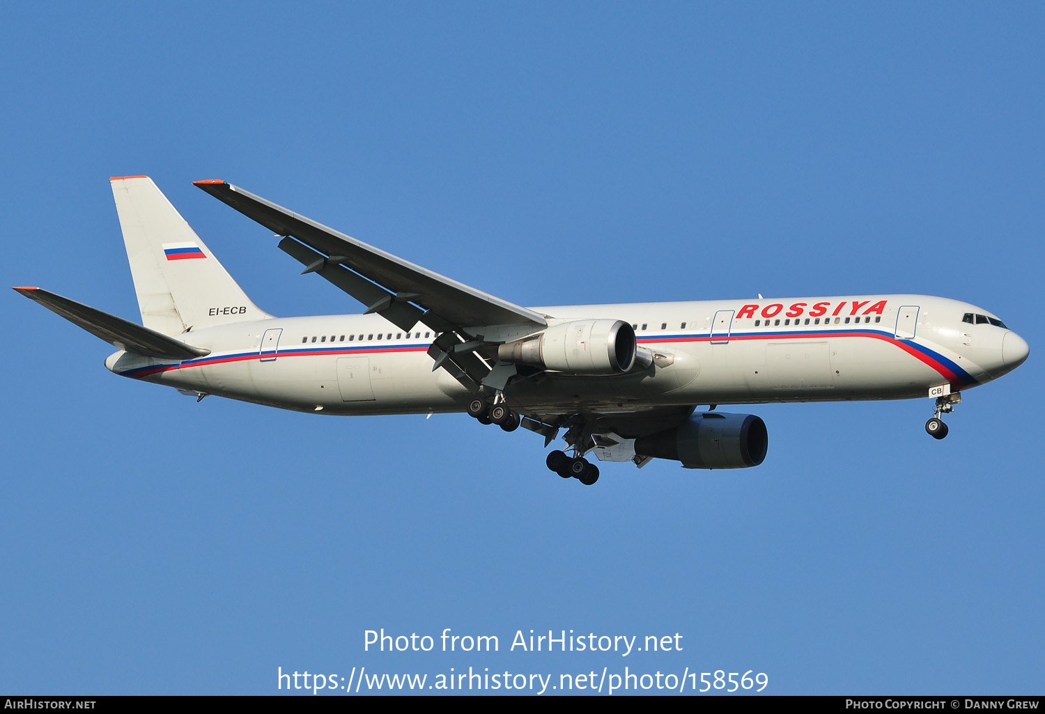 Aircraft Photo of EI-ECB | Boeing 767-3Q8/ER | Rossiya - Russian Airlines | AirHistory.net #158569