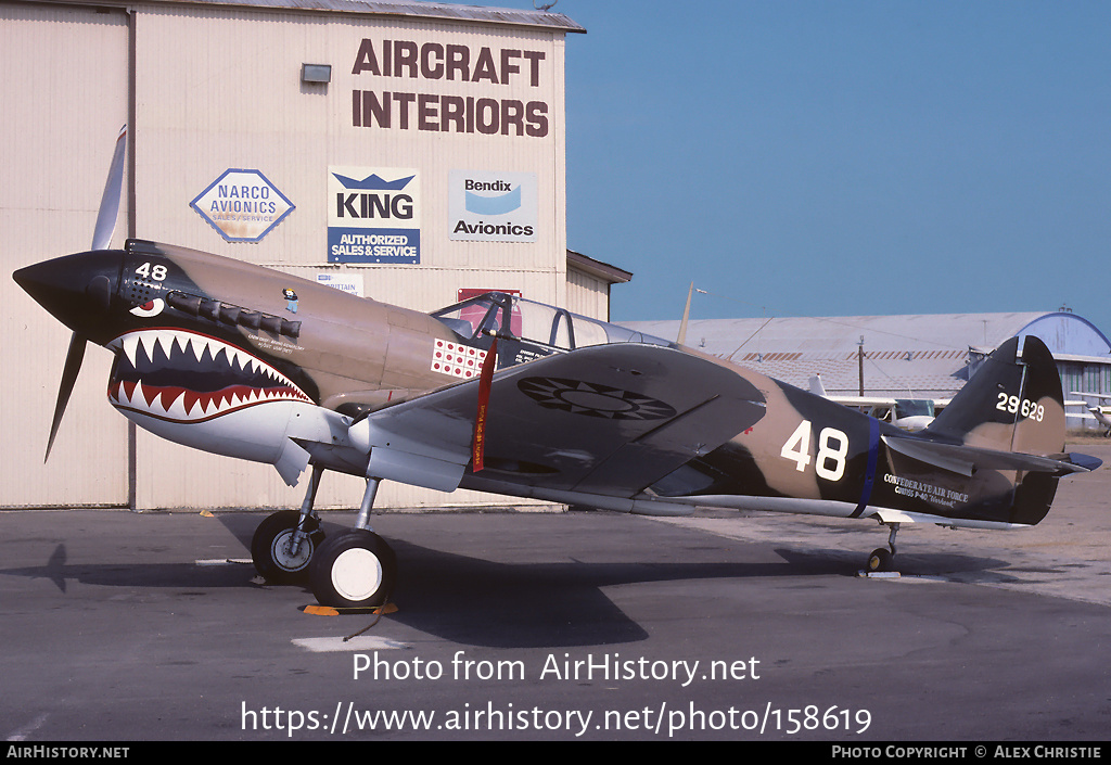 Aircraft Photo of N1226N / 29629 | Curtiss P-40N Warhawk | Confederate Air Force | China - Air Force | AirHistory.net #158619