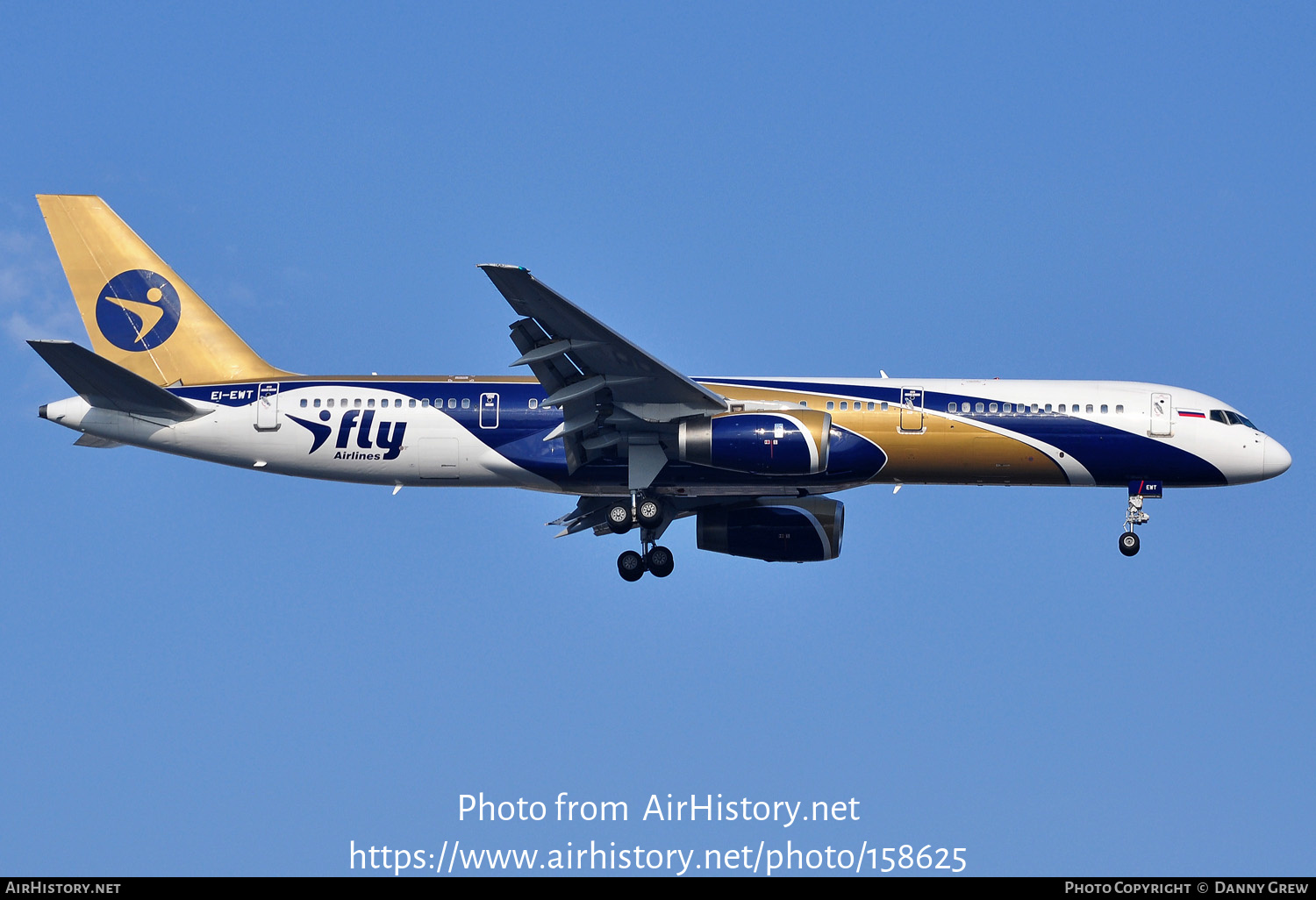 Aircraft Photo of EI-EWT | Boeing 757-28A | I-Fly Airlines | AirHistory.net #158625