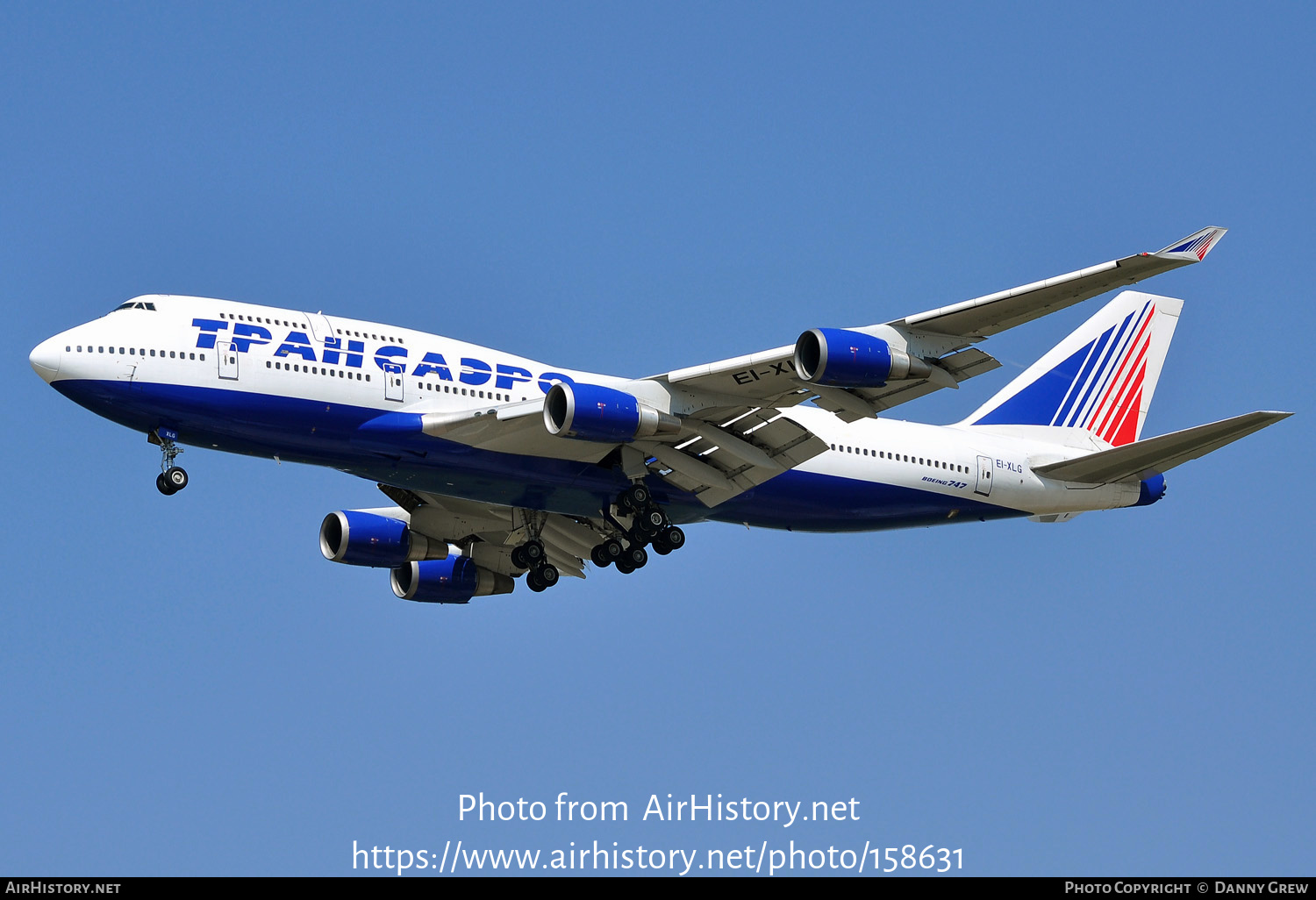 Aircraft Photo of EI-XLG | Boeing 747-446 | Transaero Airlines | AirHistory.net #158631