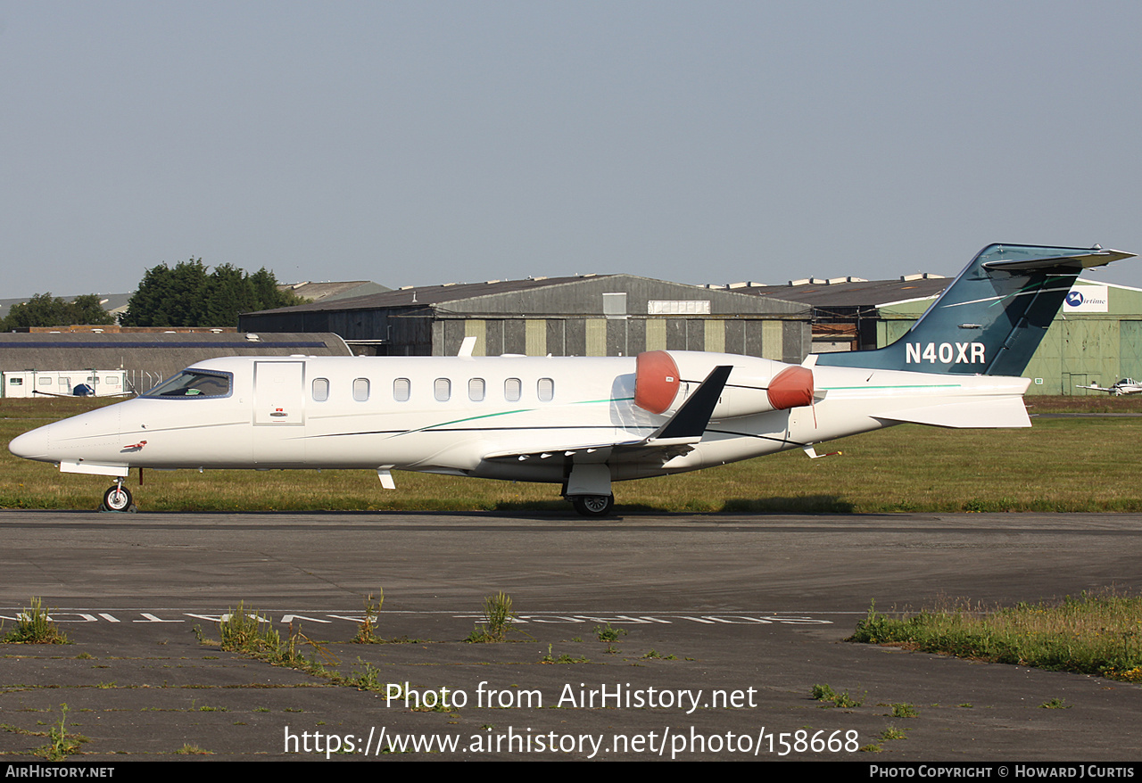 Aircraft Photo of N40XR | Learjet 40 | AirHistory.net #158668