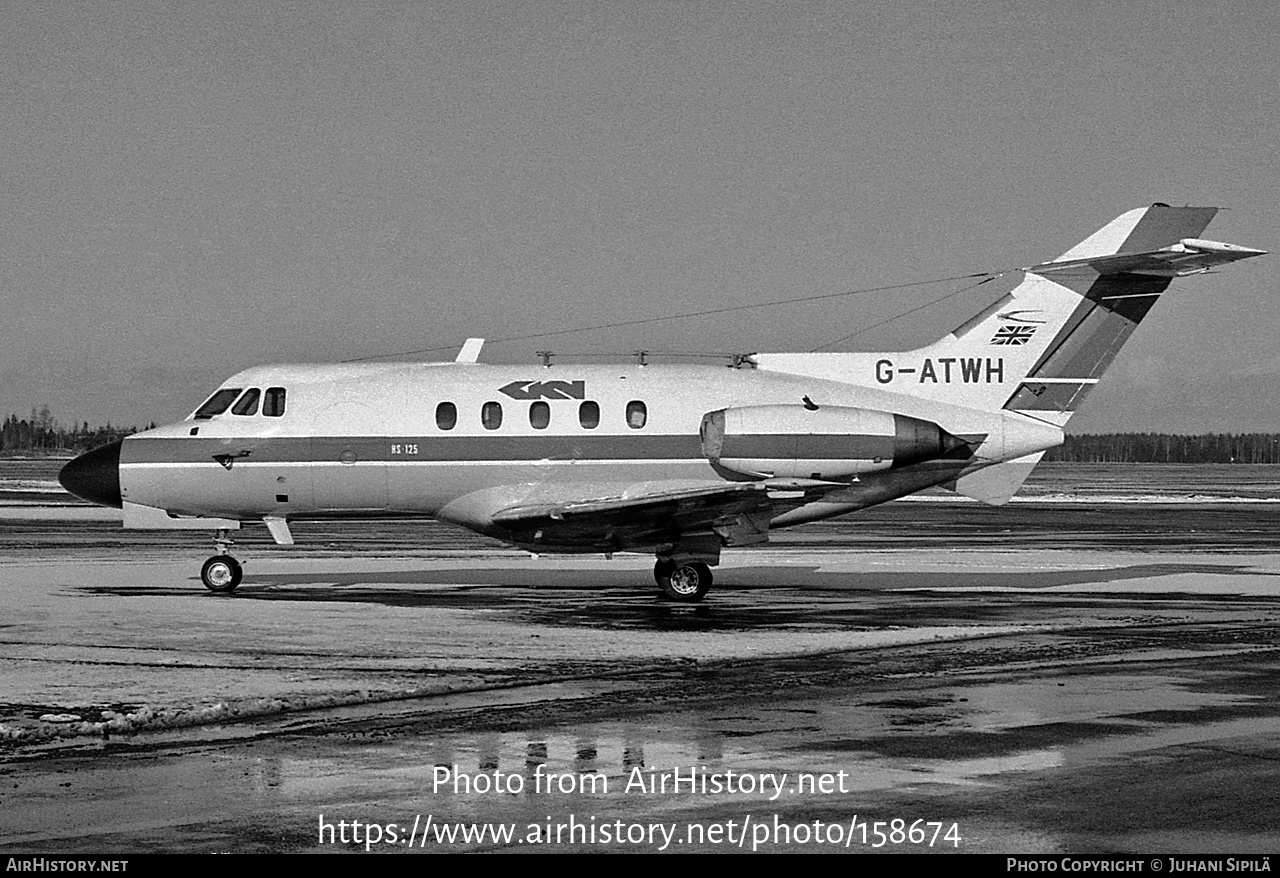 Aircraft Photo of G-ATWH | Hawker Siddeley HS-125-1B/R | GKN Group | AirHistory.net #158674