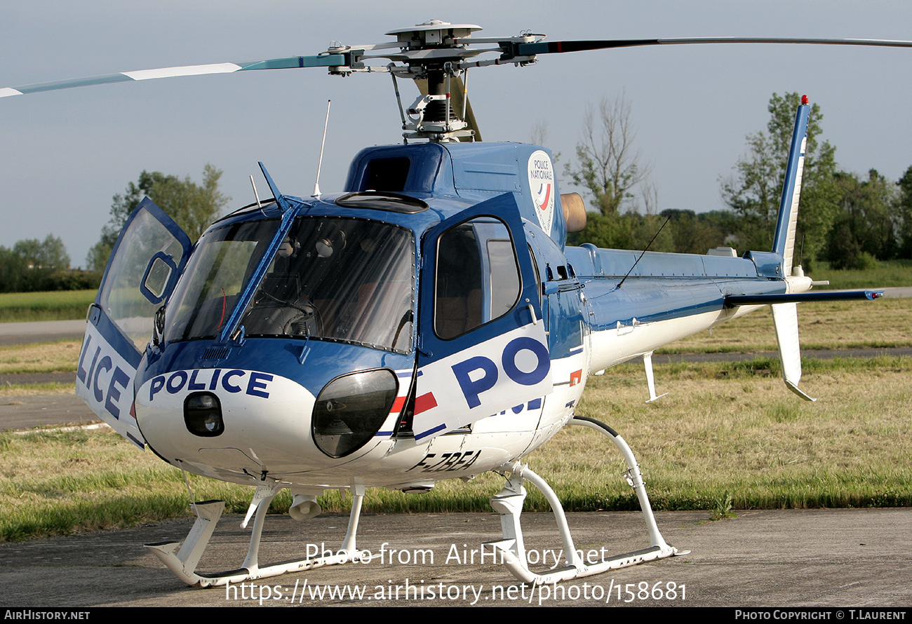 Aircraft Photo of F-ZBEA | Aerospatiale AS-350B Ecureuil | Police Nationale | AirHistory.net #158681