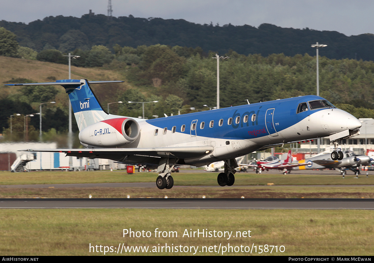 Aircraft Photo of G-RJXL | Embraer ERJ-135LR (EMB-135LR) | BMI Regional | AirHistory.net #158710