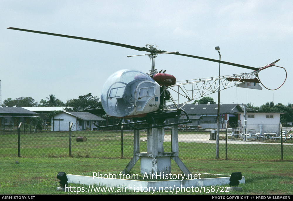 Aircraft Photo of M26-00 | Bell 47G-5A | Malaysia - Air Force | AirHistory.net #158722