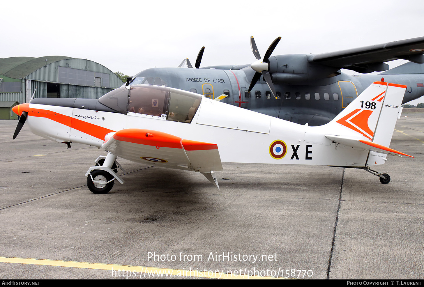 Aircraft Photo of 198 | SAN Jodel D-140C Mousquetaire III | France - Air Force | AirHistory.net #158770