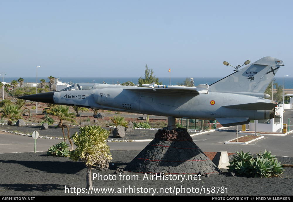 Aircraft Photo of C14-56 | Dassault Mirage F1EDA | Spain - Air Force | AirHistory.net #158781