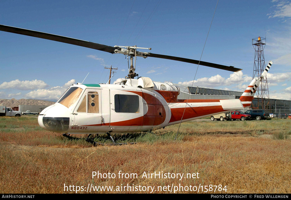 Aircraft Photo of N8043Z | Bell UH-1B Iroquois | Hawkins & Powers Aviation | AirHistory.net #158784