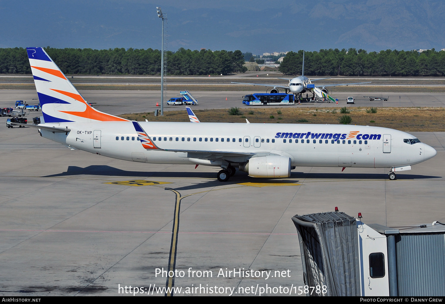 Aircraft Photo of OK-TVP | Boeing 737-8K5 | Smartwings | AirHistory.net #158788