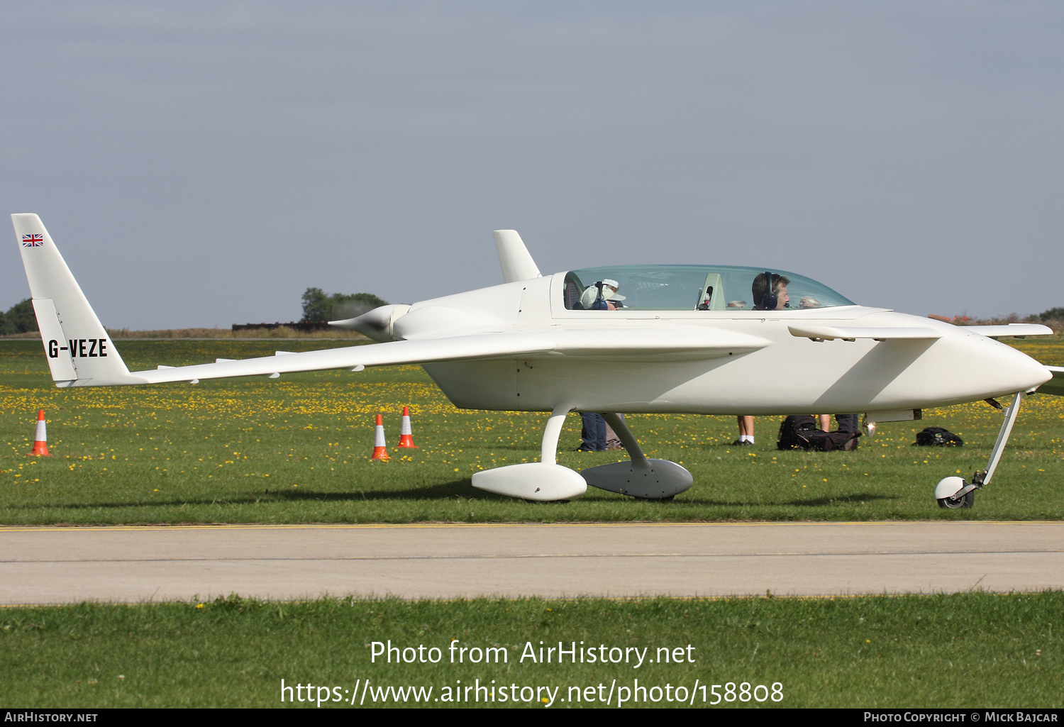 Aircraft Photo of G-VEZE | Rutan 31 VariEze | AirHistory.net #158808