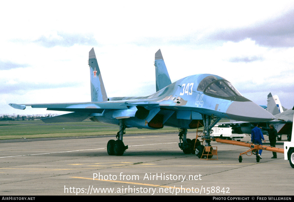 Aircraft Photo of 44 blue | Sukhoi Su-27IB | Russia - Air Force | AirHistory.net #158842