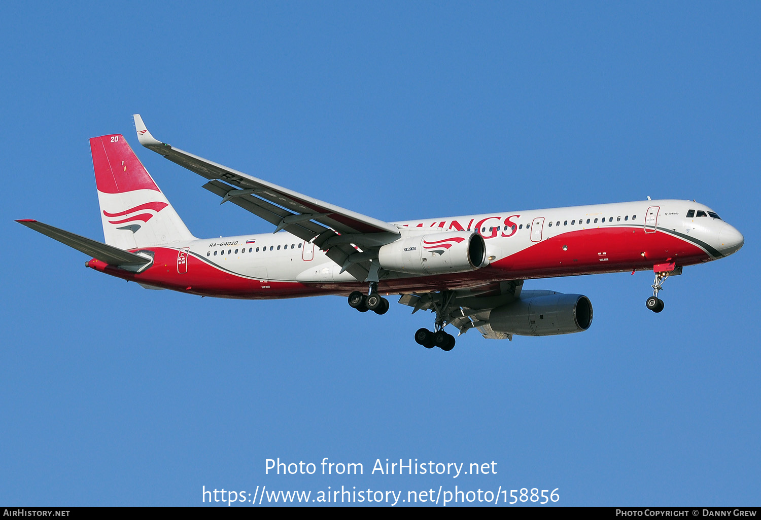 Aircraft Photo of RA-64020 | Tupolev Tu-204-100 | Red Wings | AirHistory.net #158856