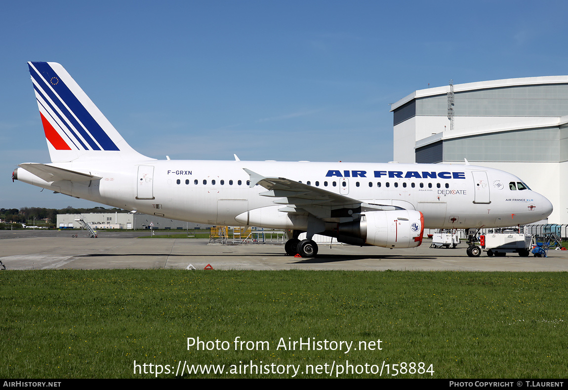 Aircraft Photo of F-GRXN | Airbus A319-115LR | Air France | AirHistory.net #158884