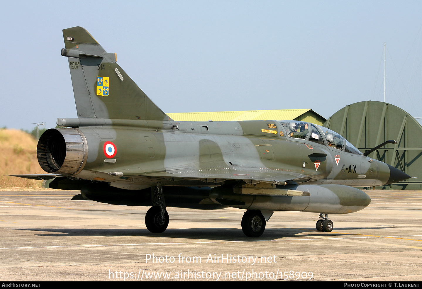 Aircraft Photo of 314 | Dassault Mirage 2000N | France - Air Force | AirHistory.net #158909