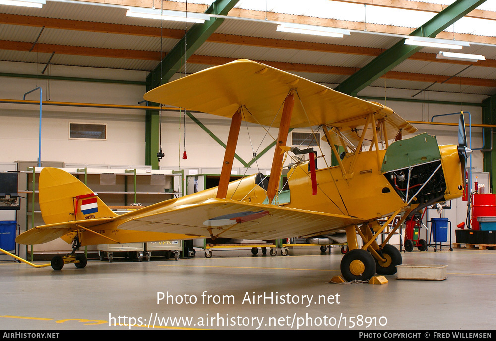 Aircraft Photo of PH-TYG / A-57 | De Havilland D.H. 82A Tiger Moth II | Netherlands - Air Force | AirHistory.net #158910