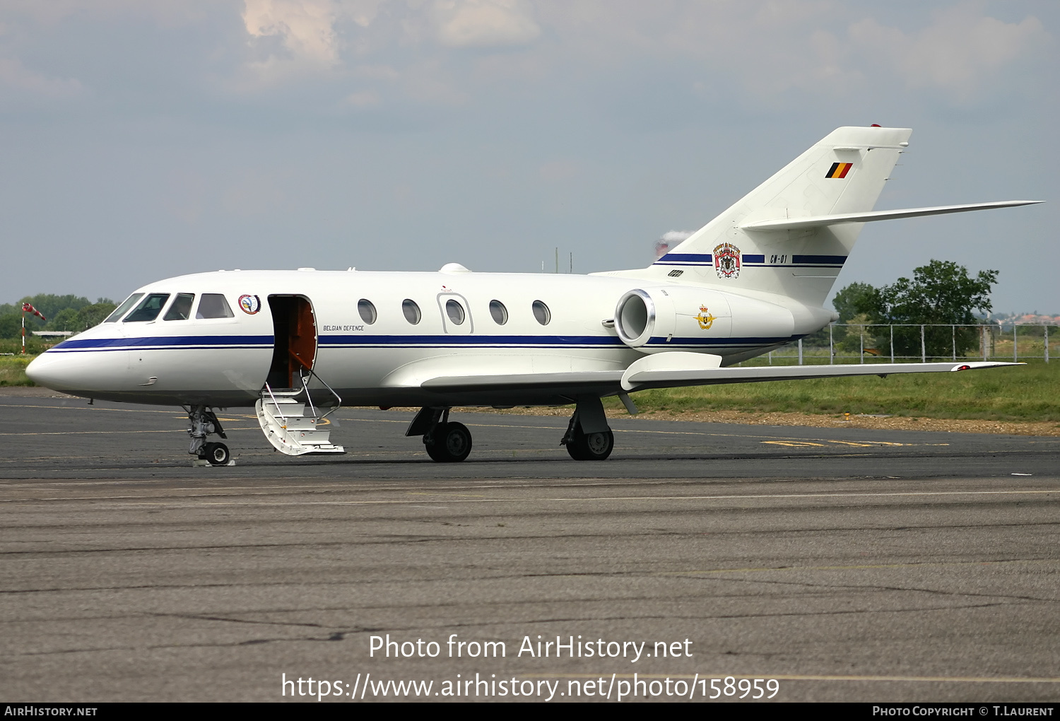 Aircraft Photo of CM-01 | Dassault Falcon 20E | Belgium - Air Force | AirHistory.net #158959