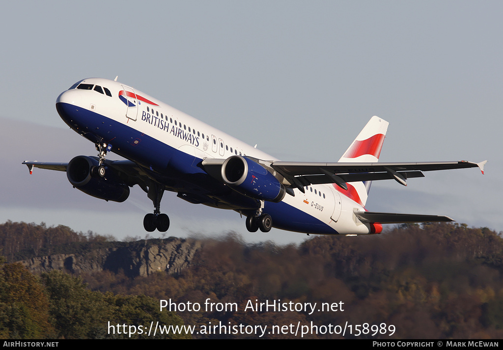 Aircraft Photo of G-EUUS | Airbus A320-232 | British Airways | AirHistory.net #158989