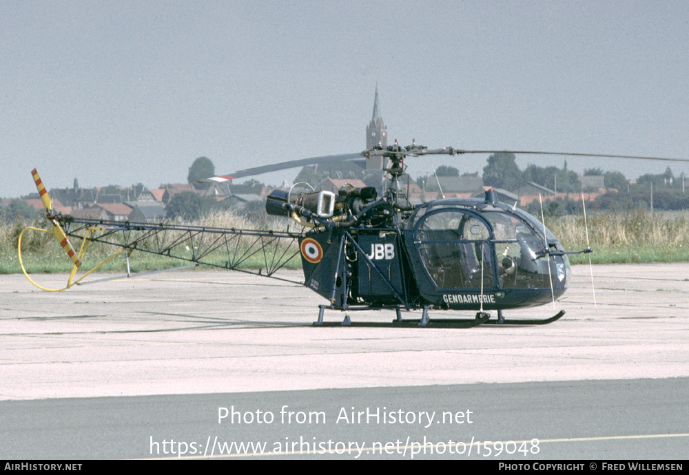 Aircraft Photo of 1518 | Sud SE-3130 Alouette II | France - Gendarmerie | AirHistory.net #159048