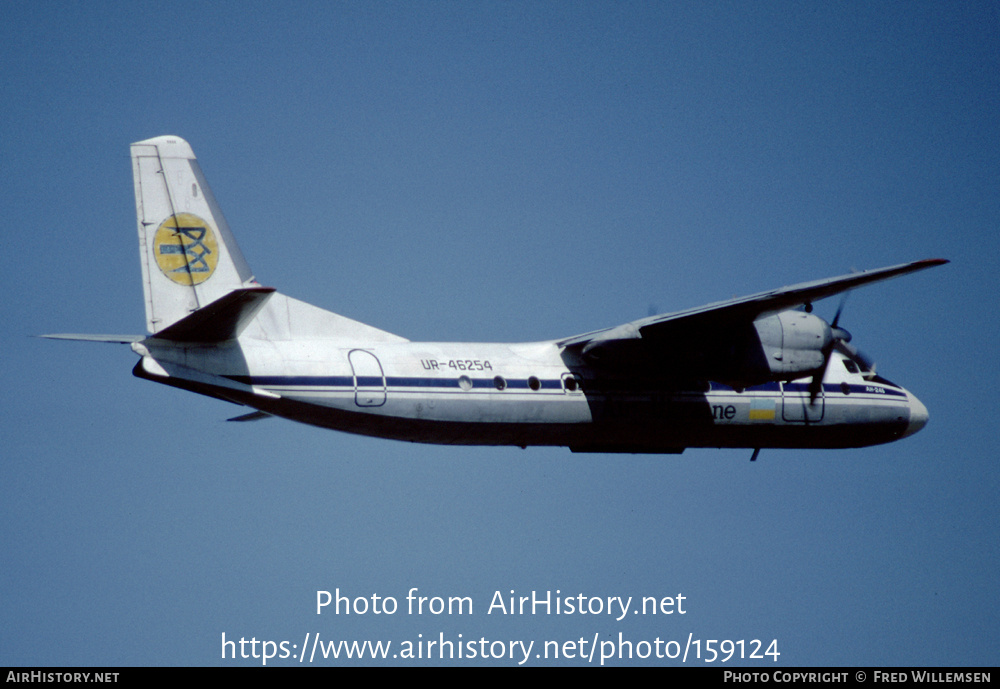 Aircraft Photo of UR-46254 | Antonov An-24B | Air Ukraine | AirHistory.net #159124