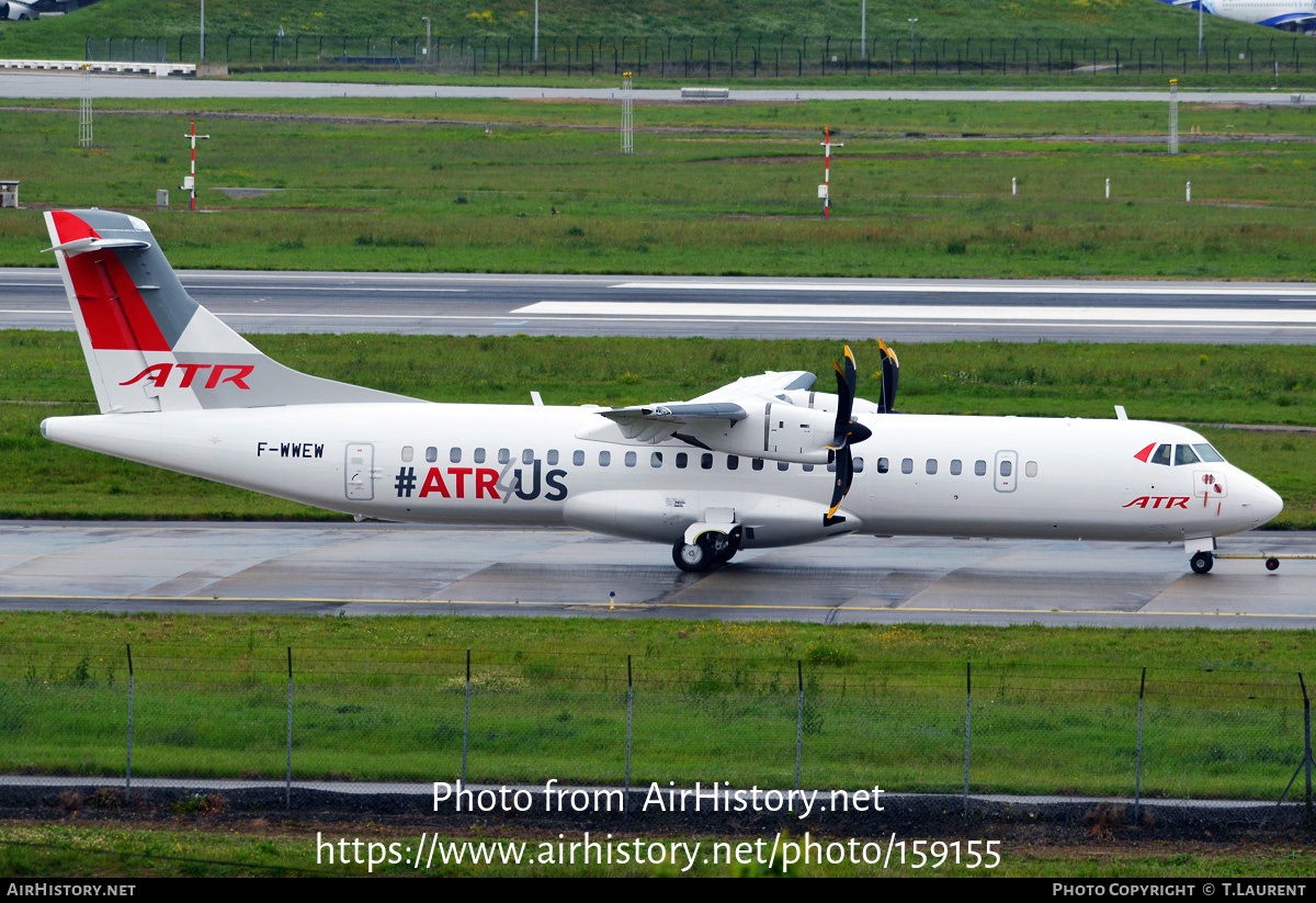 Aircraft Photo of F-WWEW | ATR ATR-72-600 (ATR-72-212A) | ATR | AirHistory.net #159155