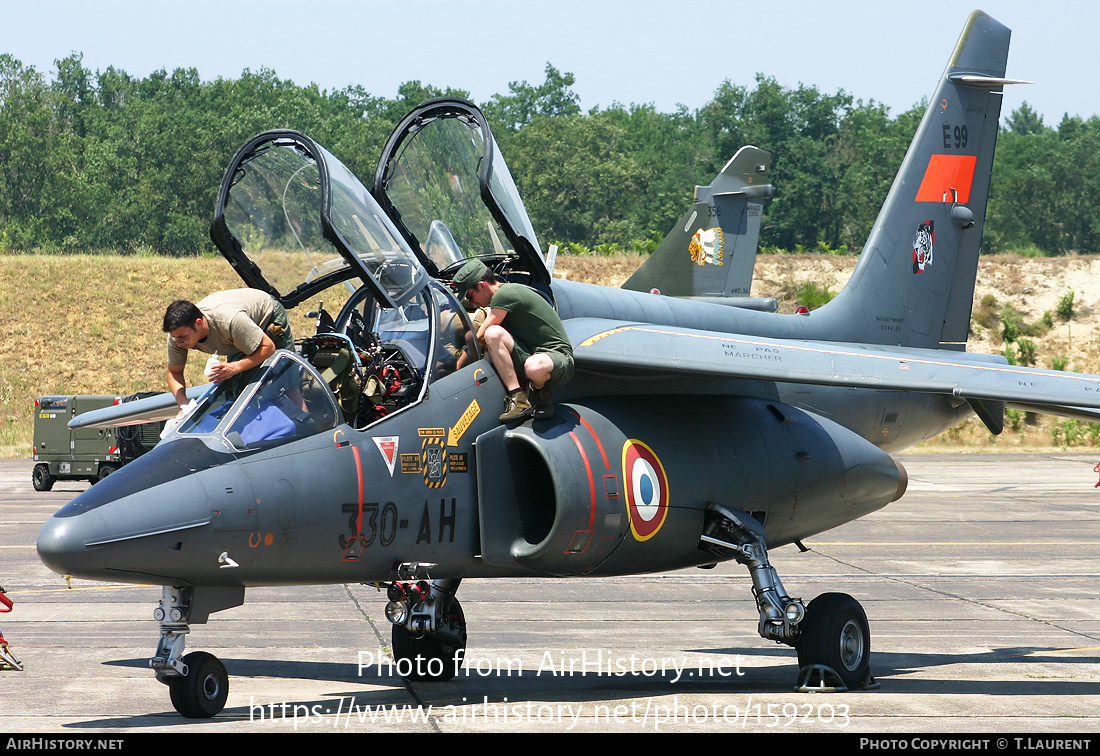 Aircraft Photo of E99 | Dassault-Dornier Alpha Jet E | France - Air Force | AirHistory.net #159203