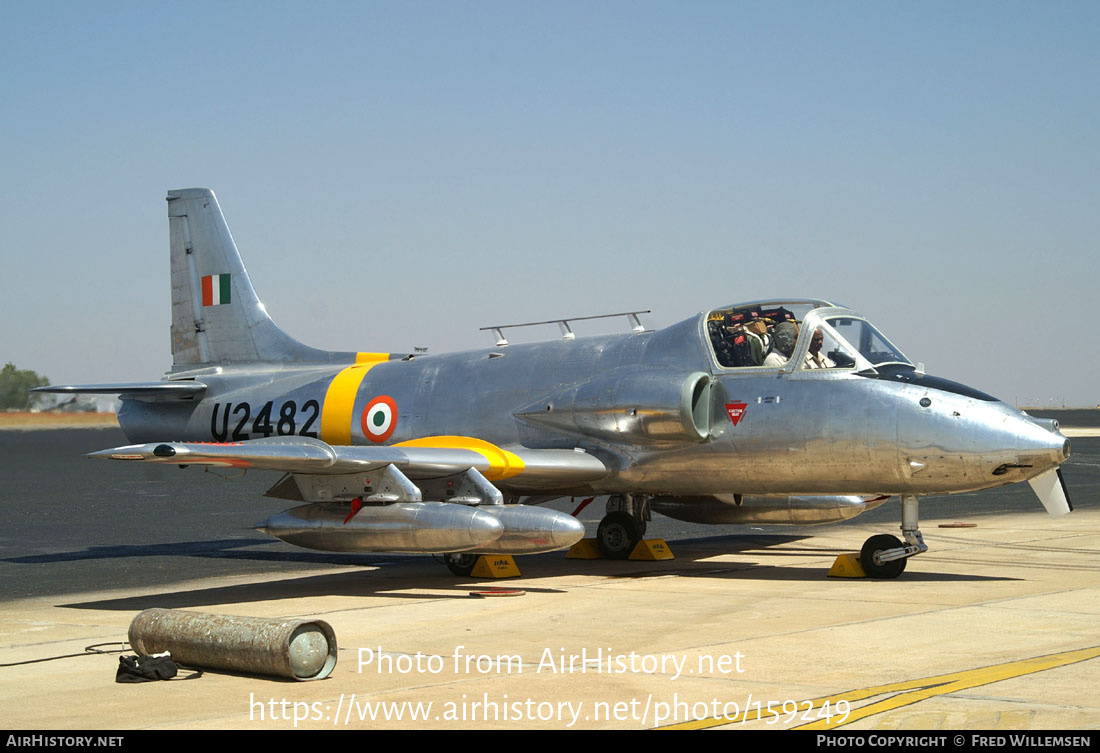 Aircraft Photo of U2482 | Hindustan HJT-16 Kiran II | India - Air Force | AirHistory.net #159249