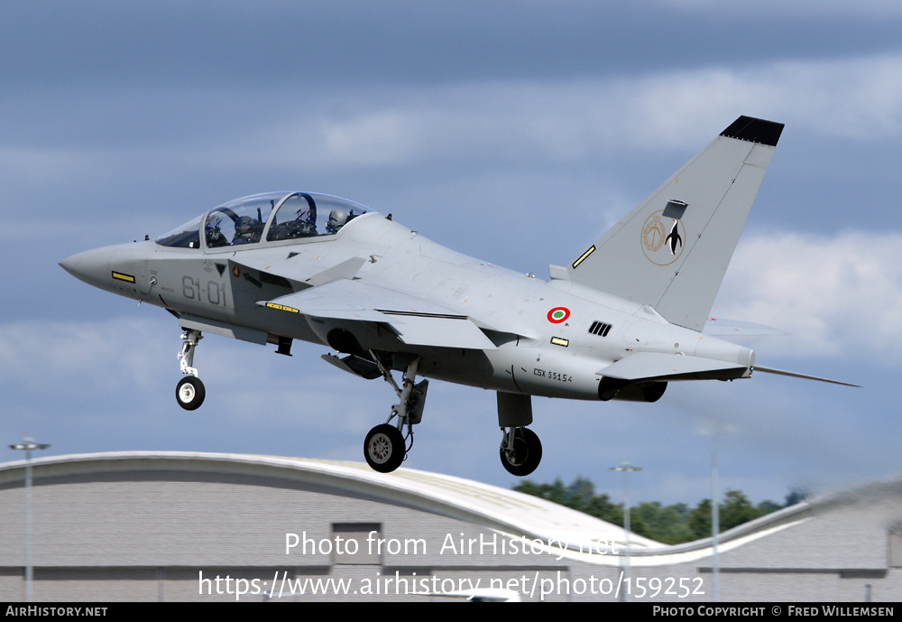 Aircraft Photo of CSX55154 | Alenia Aermacchi T-346A Master | Italy - Air Force | AirHistory.net #159252