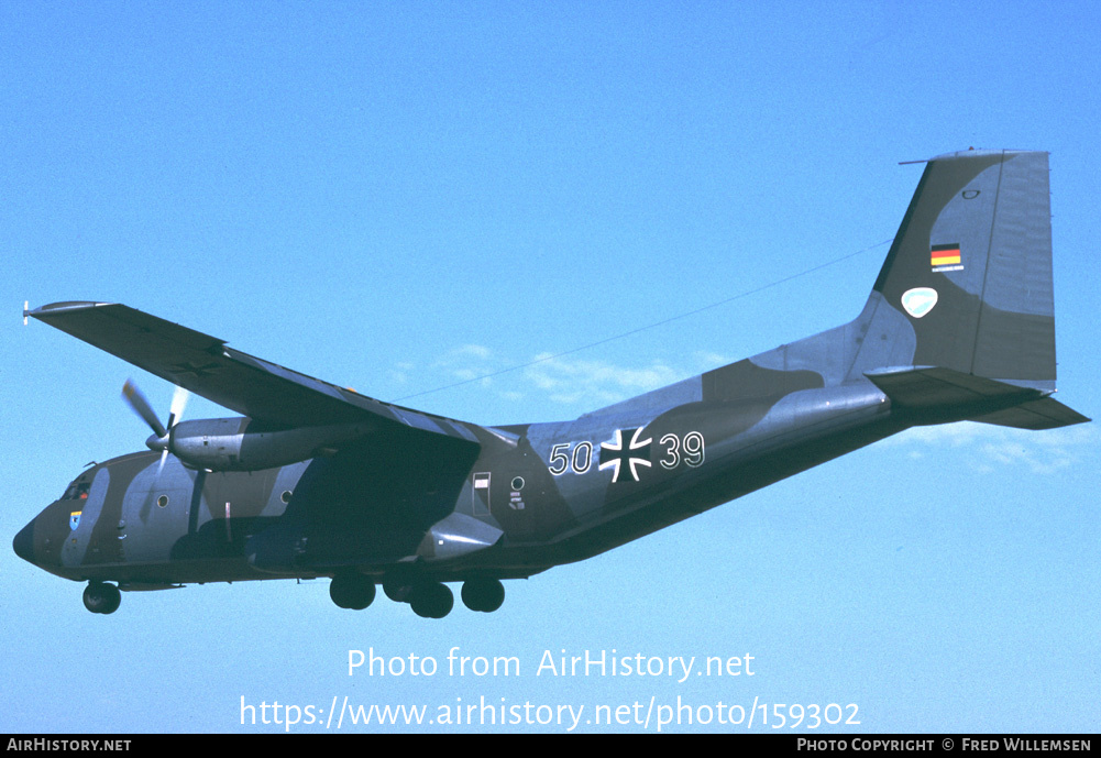 Aircraft Photo of 5039 | Transall C-160D | Germany - Air Force | AirHistory.net #159302