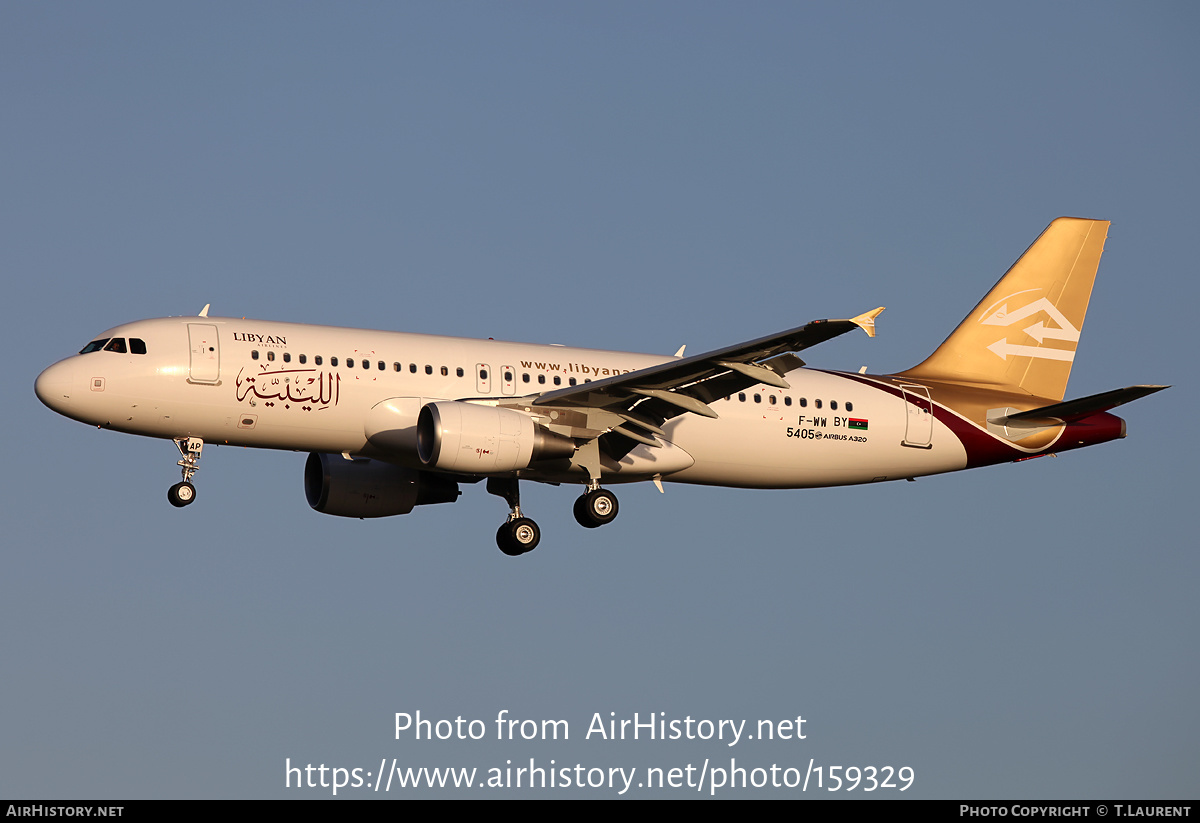 Aircraft Photo of F-WWBY | Airbus A320-214 | Libyan Airlines | AirHistory.net #159329