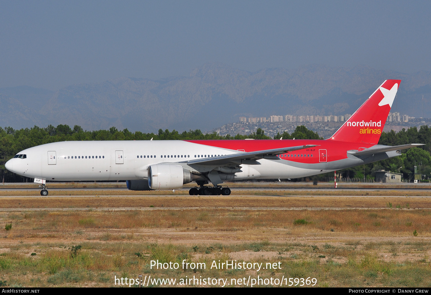 Aircraft Photo of VP-BJF | Boeing 777-21B/ER | Nordwind Airlines | AirHistory.net #159369