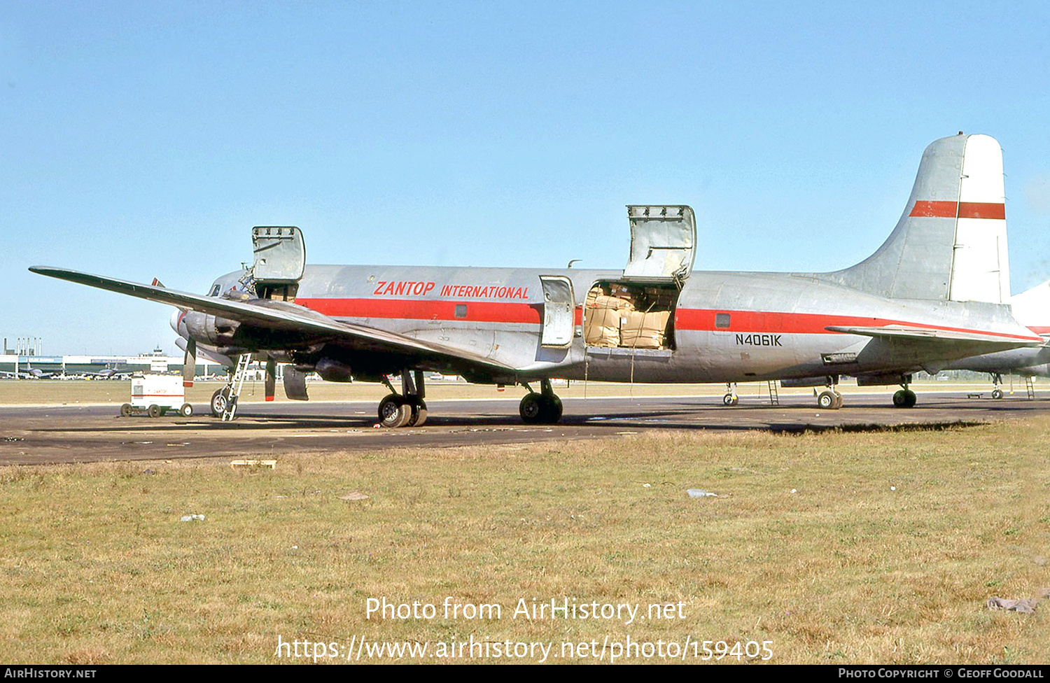 Aircraft Photo of N4061K | Douglas DC-6B(F) | Zantop International Airlines | AirHistory.net #159405