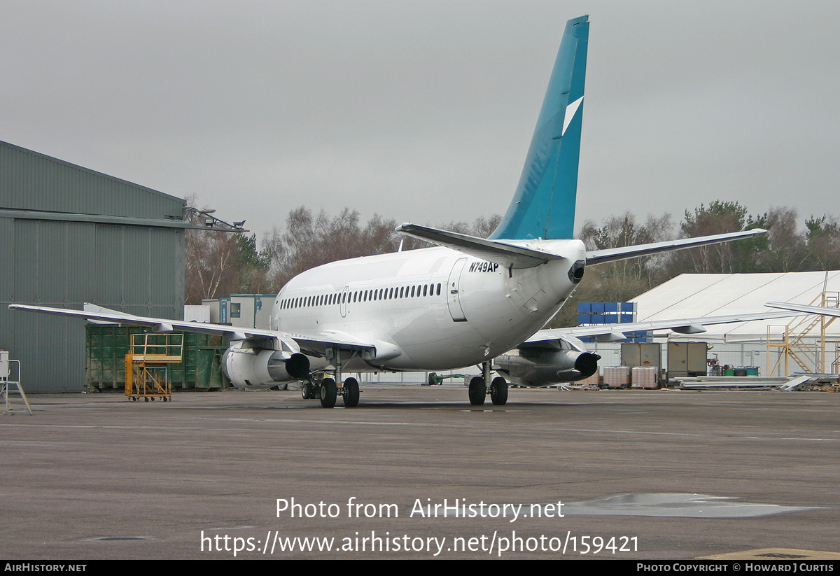 Aircraft Photo of N749AP | Boeing 737-281/Adv | AirHistory.net #159421