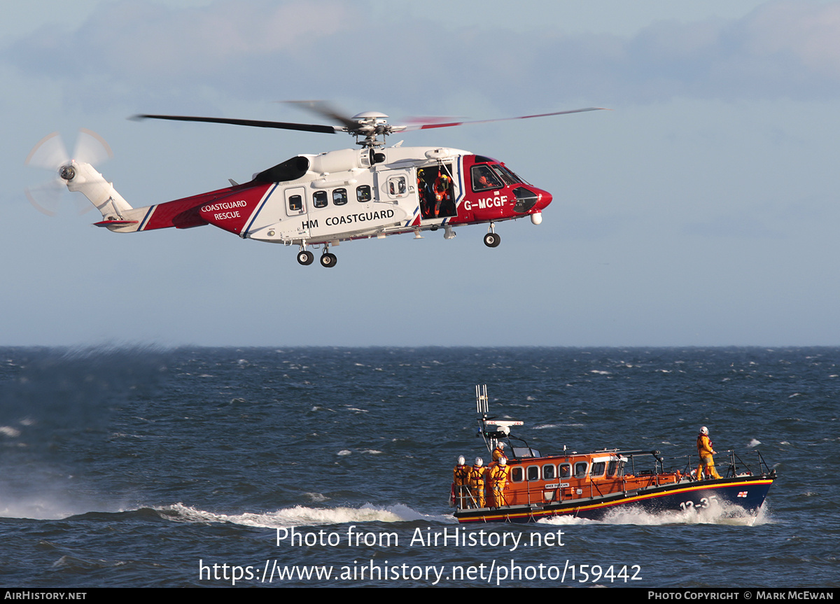 Aircraft Photo of G-MCGF | Sikorsky S-92A | HM Coastguard | AirHistory.net #159442