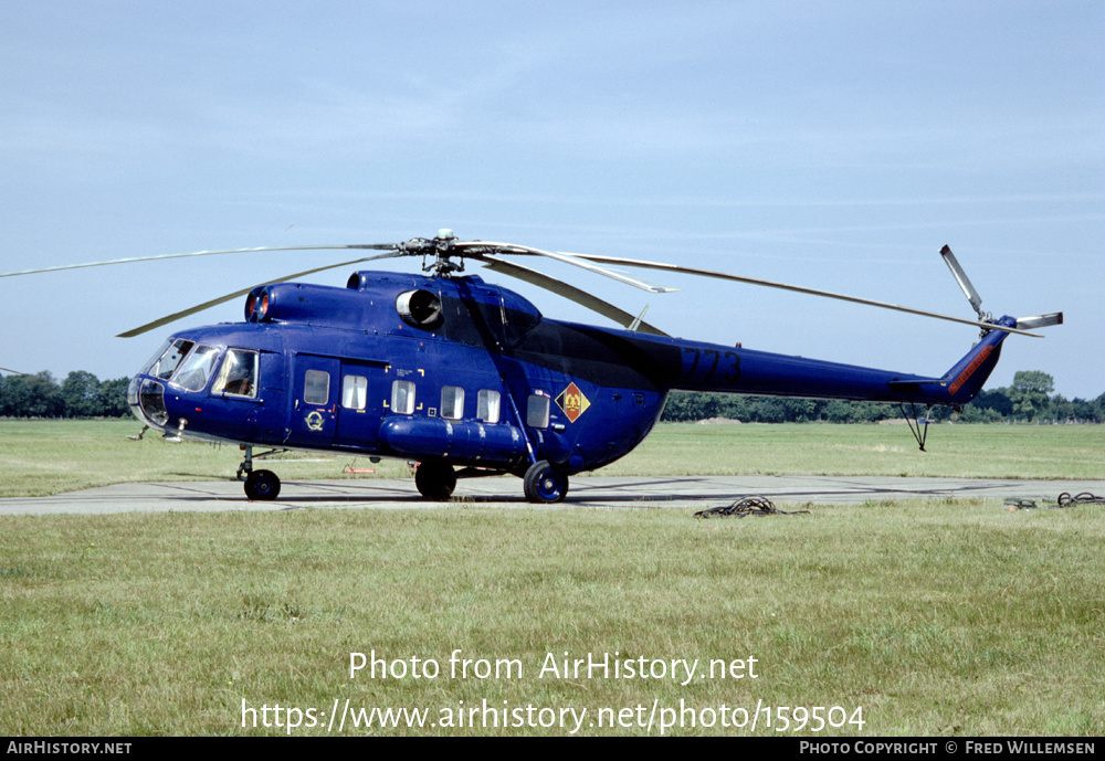 Aircraft Photo of 773 | Mil Mi-8PS | East Germany - Navy | AirHistory.net #159504