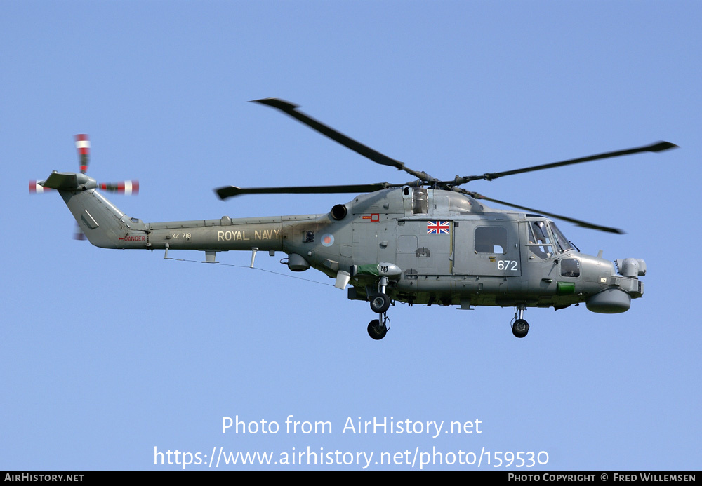 Aircraft Photo of XZ719 | Westland WG-13 Lynx HMA8SRU | UK - Navy | AirHistory.net #159530