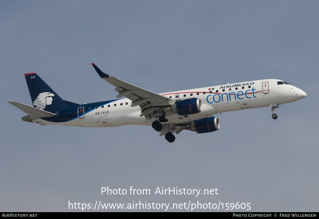 Aircraft Photo of XA-ALR | Embraer 190AR (ERJ-190-100IGW) | AeroMéxico Connect | AirHistory.net #159605