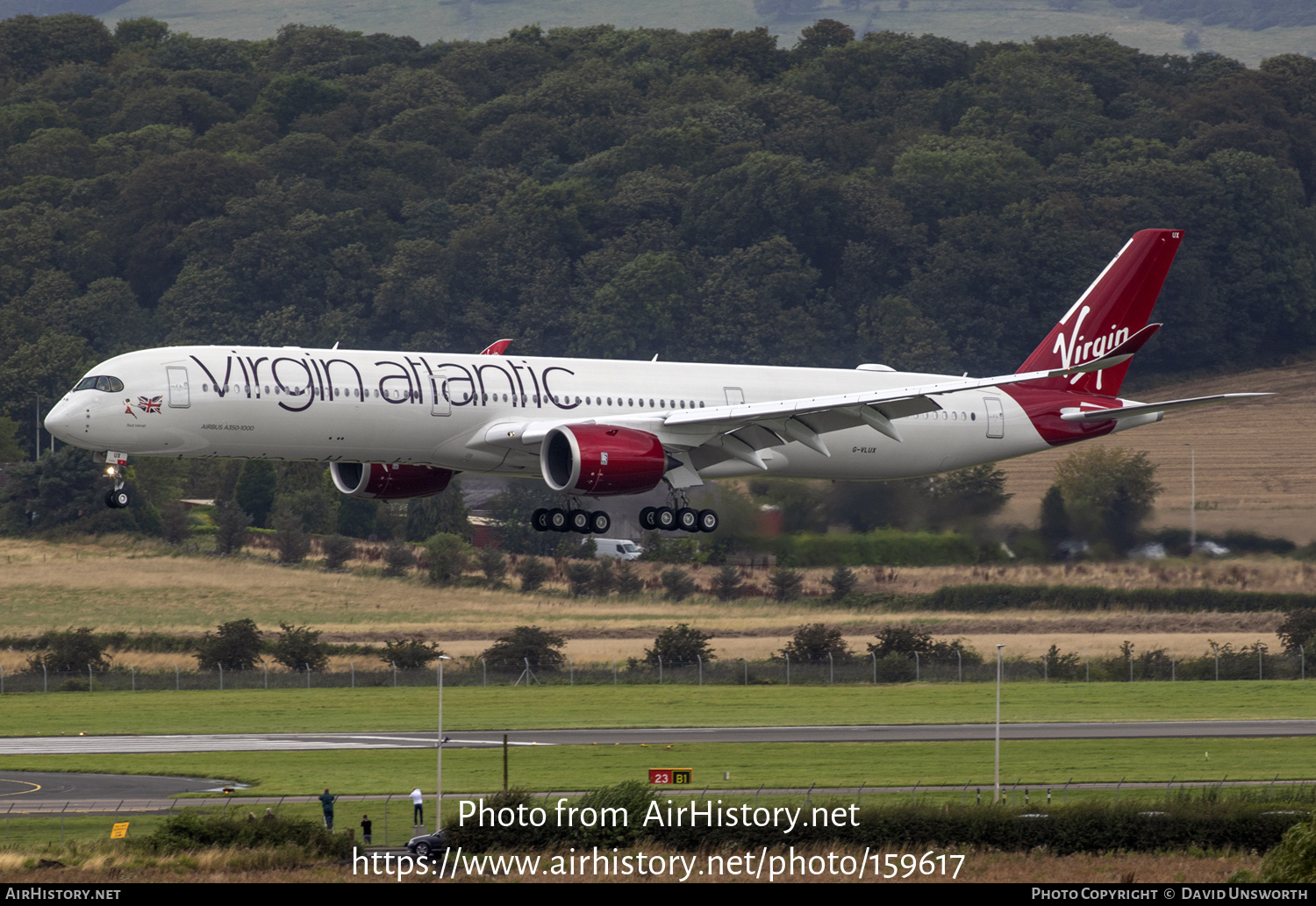 Aircraft Photo of G-VLUX | Airbus A350-1041 | Virgin Atlantic Airways | AirHistory.net #159617