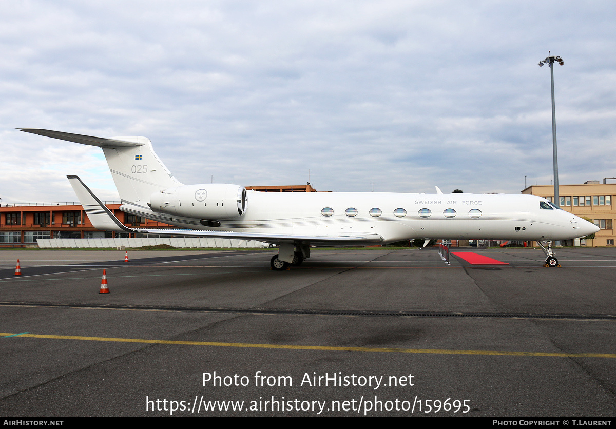 Aircraft Photo of 102005 | Gulfstream Aerospace Tp102D Gulfstream V | Sweden - Air Force | AirHistory.net #159695