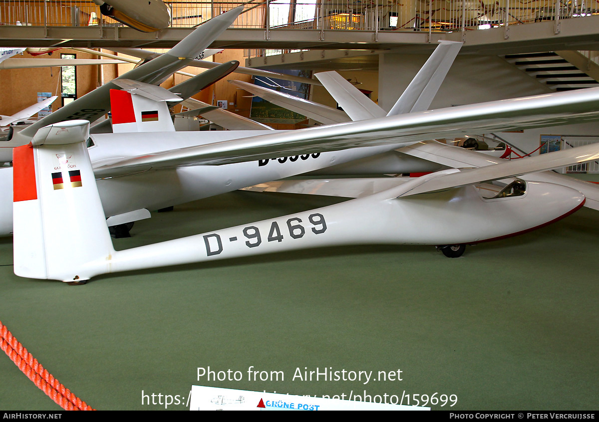 Aircraft Photo of D-9469 | Glasflügel H-205 Club Libelle | AirHistory.net #159699