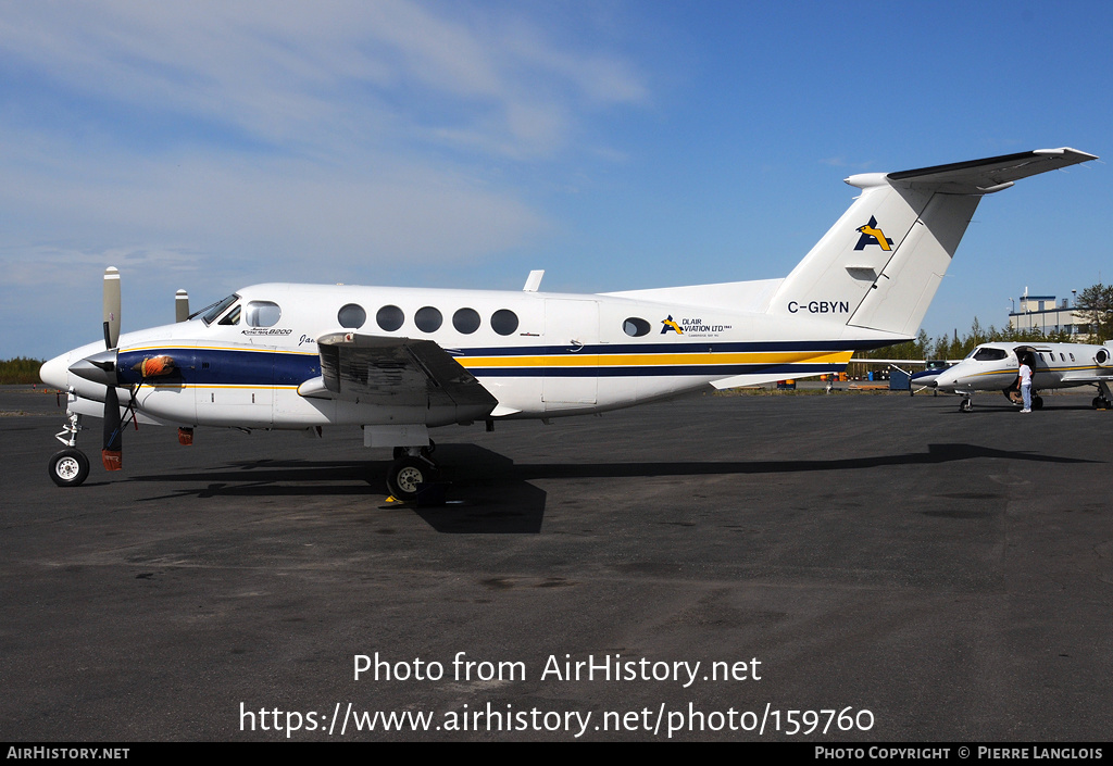 Aircraft Photo of C-GBYN | Beech B200 Super King Air | Adlair Aviation | AirHistory.net #159760