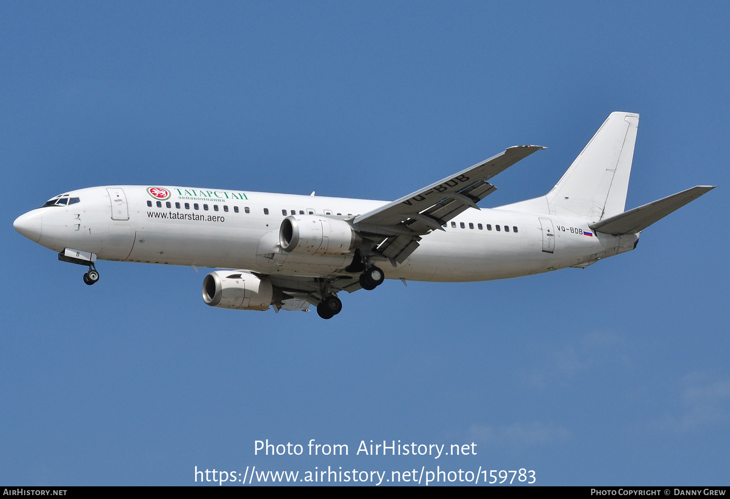 Aircraft Photo of VQ-BDB | Boeing 737-4D7 | Tatarstan Aircompany | AirHistory.net #159783