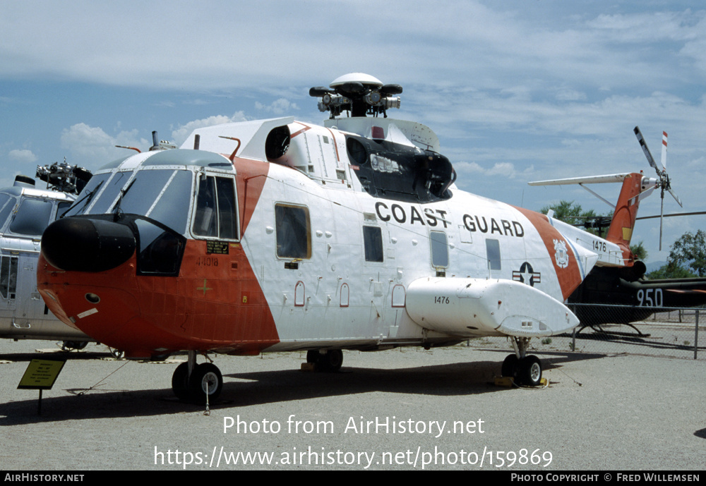 Aircraft Photo of 1476 | Sikorsky HH-3F Pelican (S-61R) | USA - Coast Guard | AirHistory.net #159869