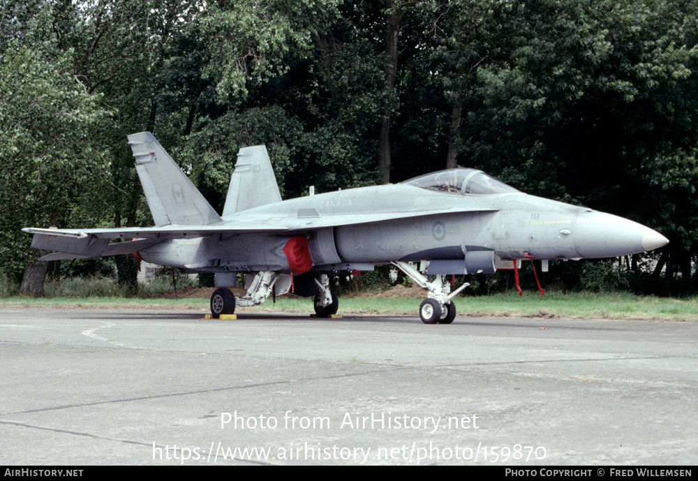 Aircraft Photo of 188756 | McDonnell Douglas CF-188 Hornet | Canada - Air Force | AirHistory.net #159870