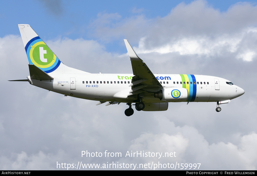 Aircraft Photo of PH-XRD | Boeing 737-7K2 | Transavia | AirHistory.net #159997