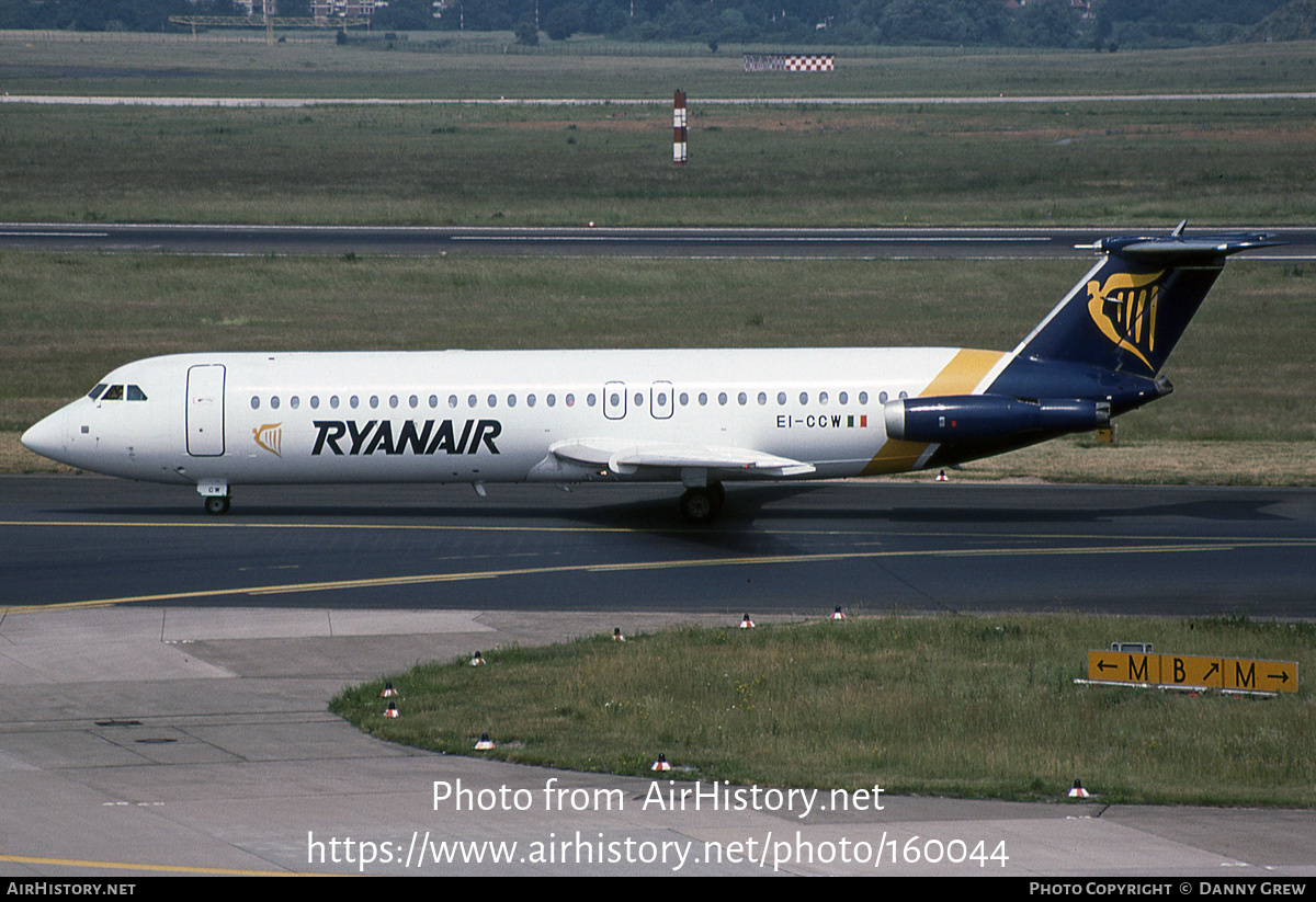 Aircraft Photo of EI-CCW | BAC 111-509EW One-Eleven | Ryanair | AirHistory.net #160044