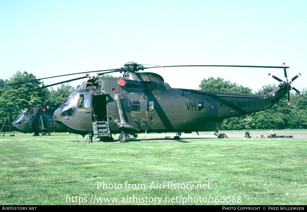 Aircraft Photo of ZA292 | Westland WS-61 Sea King HC4 | UK - Navy | AirHistory.net #160088