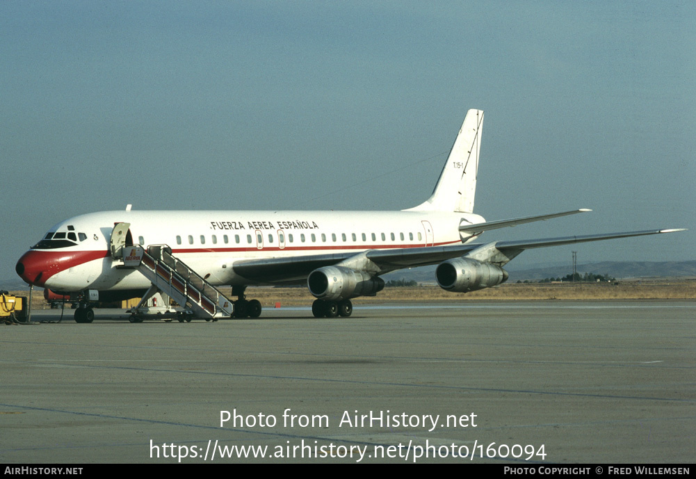 Aircraft Photo of T15-1 | Douglas DC-8-52 | Spain - Air Force | AirHistory.net #160094