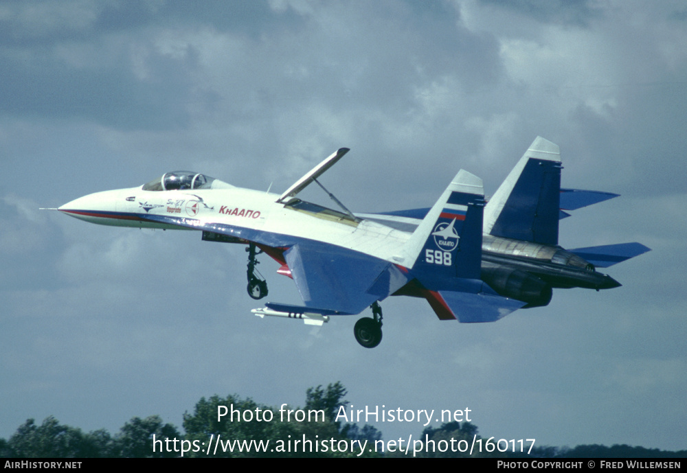 Aircraft Photo of 598 white | Sukhoi Su-27P | Russia - Air Force | AirHistory.net #160117