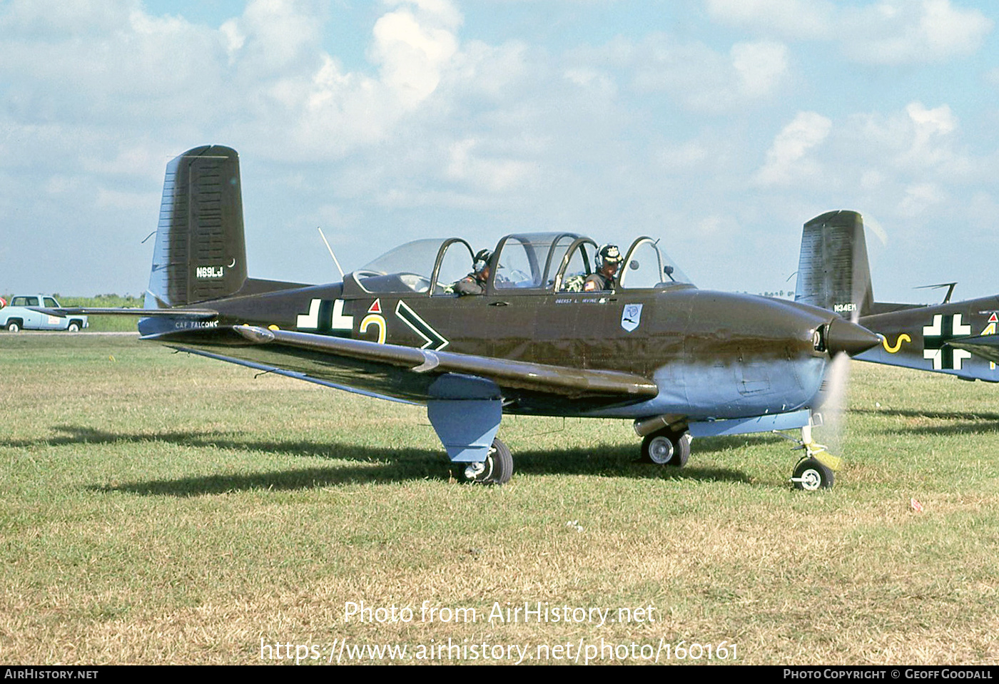 Aircraft Photo of N69LJ | Beech T-34A Mentor | Germany - Air Force | AirHistory.net #160161